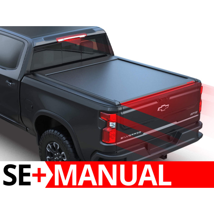 Închidere de Benă Tip Rulou Manual, Tessera 4x4 SE+, Chevrolet Silverado 1500 Lungime Benă 5.8 Feet 2014 - 2018 - EDK.ro