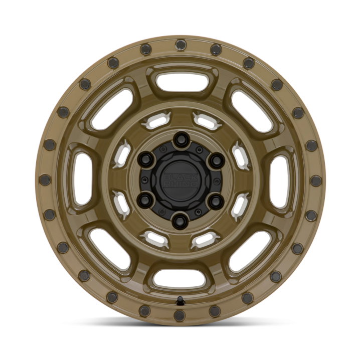 Alloy Wheel, Black Rhino CONVOY, 17x8.5, ET -10, 6x139.7, 112.1, Green - EDK.ro