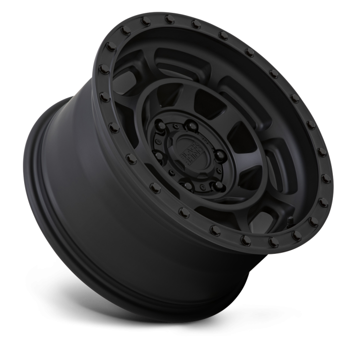 Alloy Wheel, Black Rhino CONVOY, 17x8.5, ET -10, 6x139.7, 112.1, Black - EDK.ro