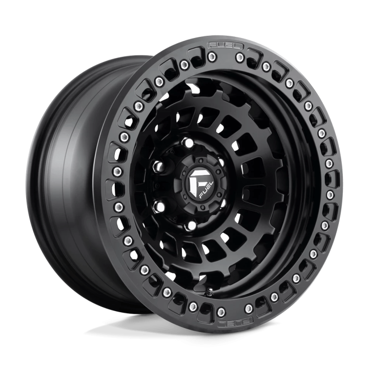 Jantă de Aluminiu, FUEL D101 ZEPHYR Beadlock, 17x9.0, ET -15, 6x139.7, 106.1, Negru - EDK.ro