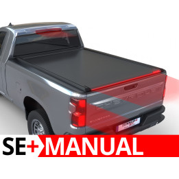 Manual Roll Top Tonneau Bed Cover, Tessera 4x4 SE+, Chevrolet Silverado 1500 Bed Length 8.0 Feet 2014 - 2018 - EDK.ro