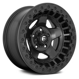 Alloy Wheel, FUEL D118 WARP Beadlock, 17x9.0, ET -15, 6x139.7, 106.1, Black - EDK.ro