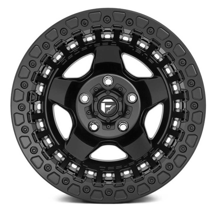 Jantă de Aluminiu, FUEL D118 WARP Beadlock, 17x9.0, ET -15, 6x139.7, 106.1, Negru - EDK.ro