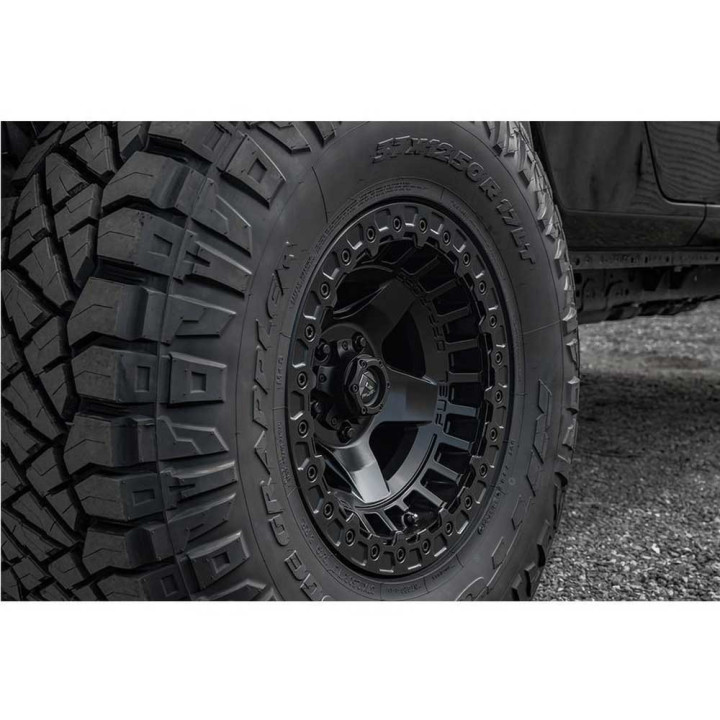 Alloy Wheel, FUEL D118 WARP Beadlock, 17x9.0, ET -15, 6x139.7, 106.1, Black - EDK.ro