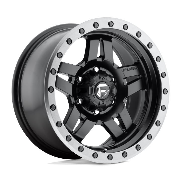 Jantă de Aluminiu, FUEL D557 ANZA, 18x9.0, ET 19, 6x139.7, 106.1, Negru - EDK.ro