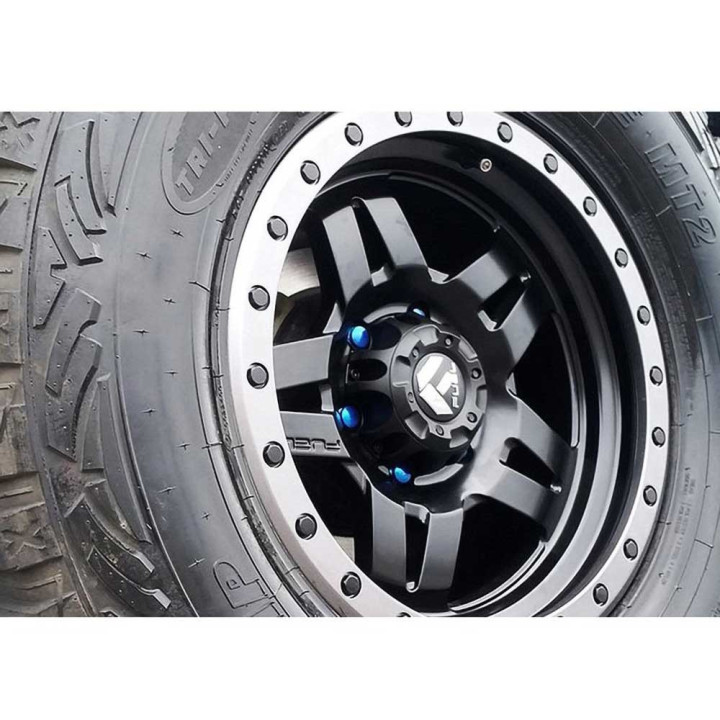 Jantă de Aluminiu, FUEL D557 ANZA, 20x9.0, ET 19, 6x139.7, 106.1, Negru - EDK.ro