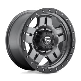 Alloy Wheel, FUEL D558 ANZA, 17x8.5, ET 6, 6x139.7, 108, Black - EDK.ro