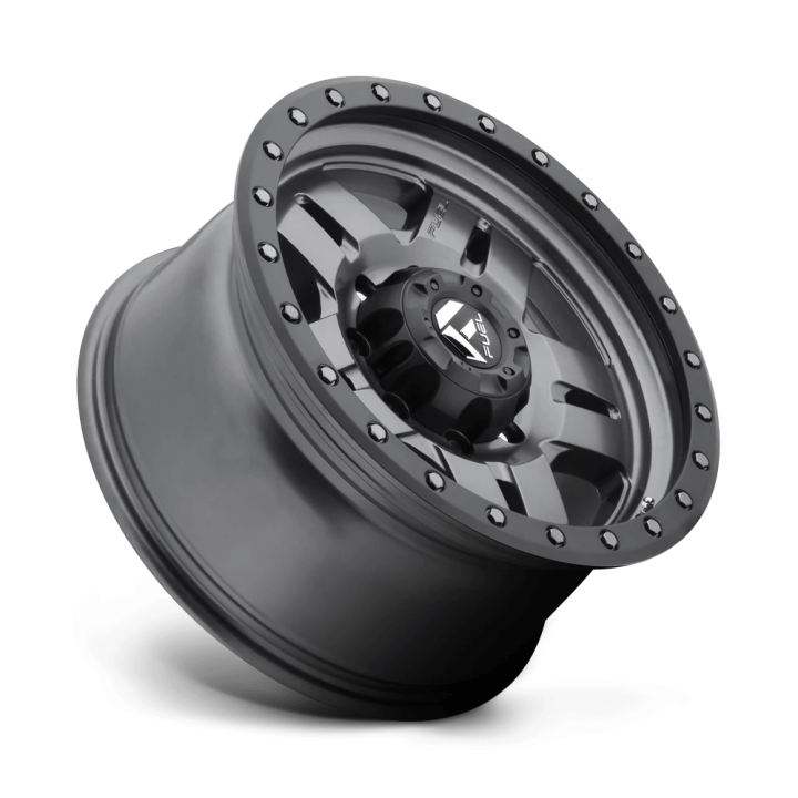 Alloy Wheel, FUEL D558 ANZA, 17x8.5, ET 6, 6x139.7, 108, Black - EDK.ro