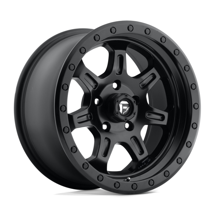 Alloy Wheel, FUEL D572 JM2, 17x8.5, ET 7, 6x139.7, 108, Black - EDK.ro