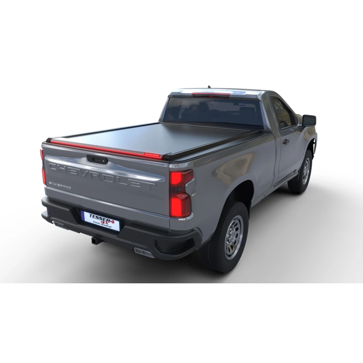 Manual Roll Top Tonneau Bed Cover, Tessera 4x4 SE+, Chevrolet Silverado 1500 Bed Length 6.6 Feet 2019 - Present - EDK.ro
