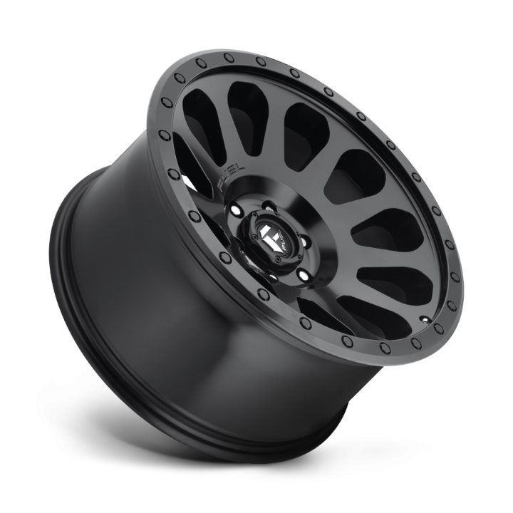 Jantă de Aluminiu, FUEL D579 VECTOR, 20x10.0, ET -18, 6x139.7, 108, Negru - EDK.ro