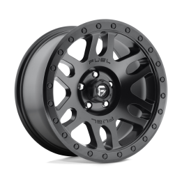 Alloy Wheel, FUEL D584 RECOIL, 17x8.5, ET 7, 6x139.7, 108, Black - EDK.ro