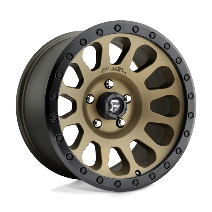 Jantă de Aluminiu, FUEL D600 VECTOR, 17x8.5, ET 7, 6x139.7, 108, Negru - EDK.ro
