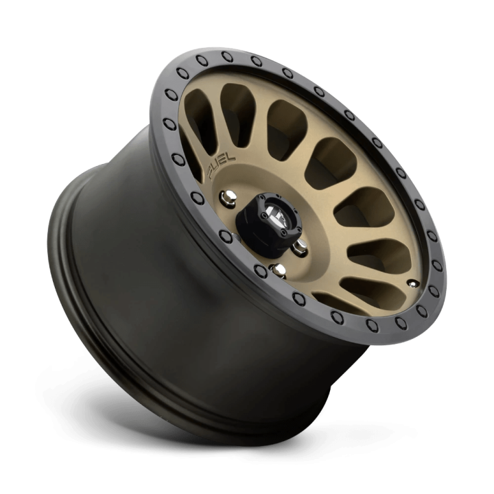 Alloy Wheel, FUEL D600 VECTOR, 17x8.5, ET 7, 6x139.7, 108, Black - EDK.ro