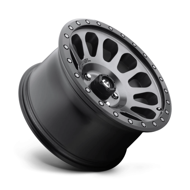 Alloy Wheel, FUEL D601 VECTOR, 17x8.5, ET 7, 6x139.7, 108, Black - EDK.ro