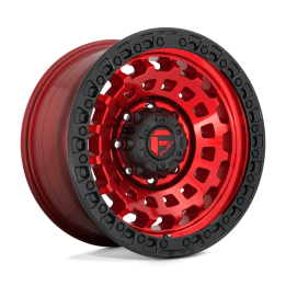 Jantă de Aluminiu, FUEL D632 ZEPHYR, 17x9.0, ET -12, 6x139.7, 106.1, Negru - EDK.ro