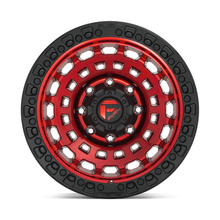 Alloy Wheel, FUEL D632 ZEPHYR, 20x9.0, ET 1, 6x139.7, 106.1, Black - EDK.ro