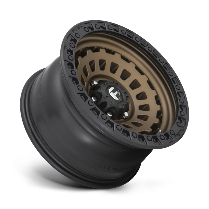 Jantă de Aluminiu, FUEL D634 ZEPHYR, 17x9.0, ET -12, 6x139.7, 106.1, Negru - EDK.ro