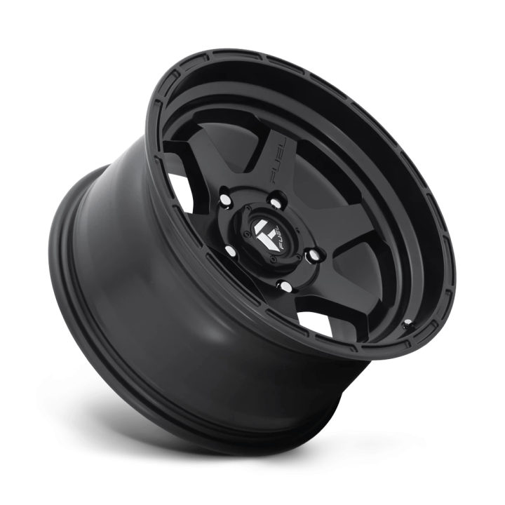 Alloy Wheel, FUEL D664 SHOK, 17x10.0, ET -18, 6x139.7, 106.1, Black - EDK.ro