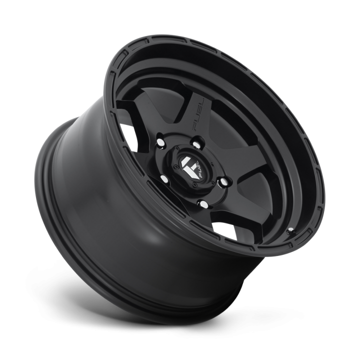 Alloy Wheel, FUEL D664 SHOK, 18x9.0, ET 20, 6x139.7, 106.1, Black - EDK.ro