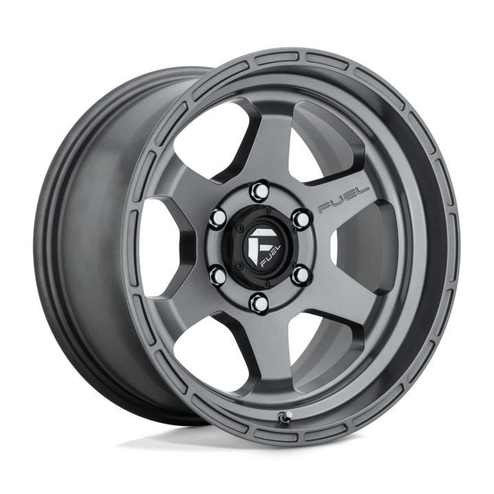 Alloy Wheel, FUEL D665 SHOK, 18x9.0, ET 1, 6x139.7, 106.1, Anthracite - EDK.ro