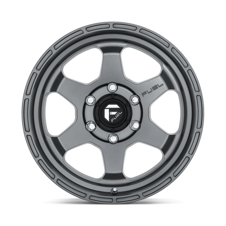 Jantă de Aluminiu, FUEL D665 SHOK, 18x9.0, ET -12, 6x139.7, 106.1, Antracit - EDK.ro