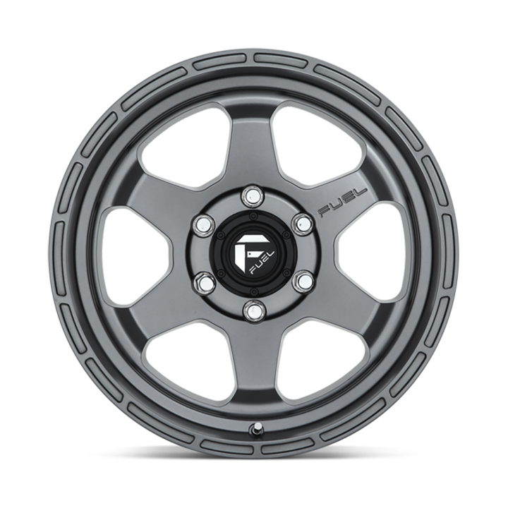 Alloy Wheel, FUEL D665 SHOK, 20x9.0, ET 1, 6x139.7, 106.1, Anthracite - EDK.ro