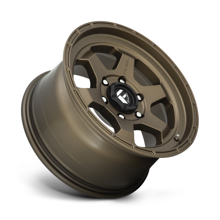 Jantă de Aluminiu, FUEL D666 SHOK, 17x9.0, ET 20, 6x139.7, 106.1, Bronz - EDK.ro