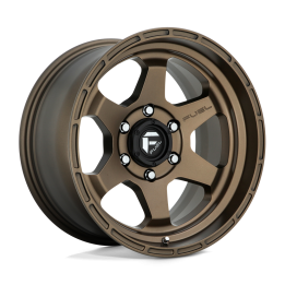 Alloy Wheel, FUEL D666 SHOK, 18x9.0, ET -12, 6x139.7, 106.1, Bronze - EDK.ro