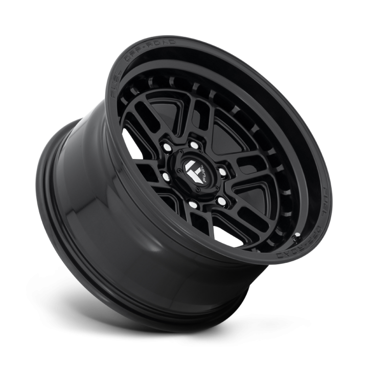 Alloy Wheel, FUEL D667 NITRO, 17x9.0, ET -12, 6x139.7, 106.1, Black - EDK.ro