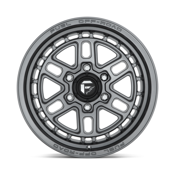 Alloy Wheel, FUEL D668 NITRO, 17x9.0, ET -12, 6x139.7, 106.1, Gunmetal - EDK.ro