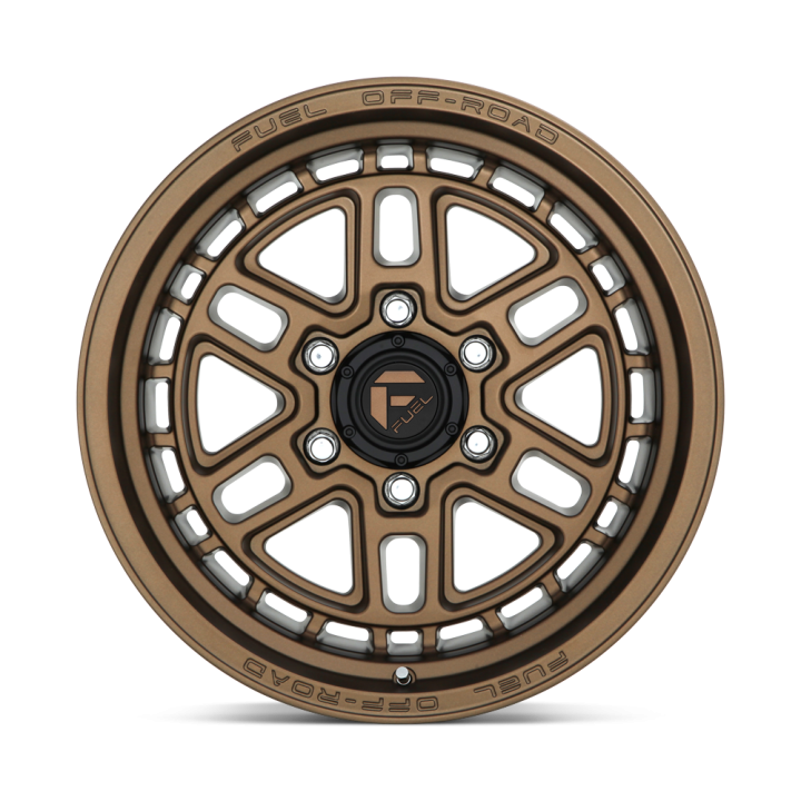 Alloy Wheel, FUEL D669 NITRO, 17x9.0, ET -12, 6x139.7, 106.1, Bronze - EDK.ro