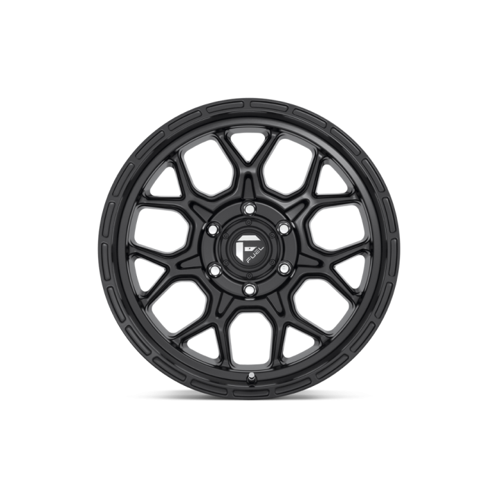 Alloy Wheel, FUEL D670 TECH, 17x9.0, ET 1, 6x139.7, 106.1, Black - EDK.ro