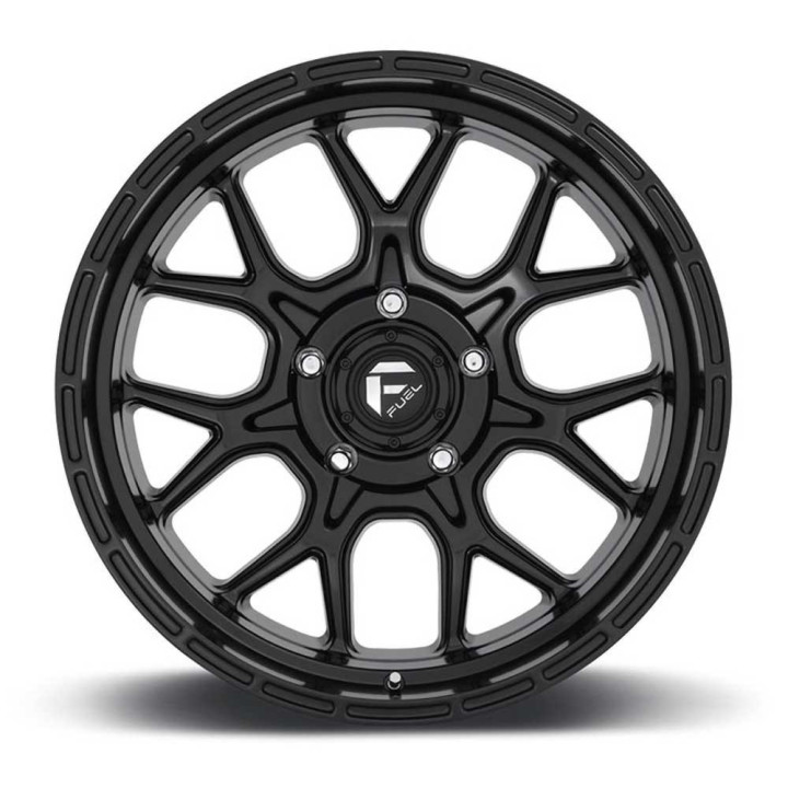 Alloy Wheel, FUEL D670 TECH, 20x9.0, ET 20, 6x139.7, 106.1, Black - EDK.ro