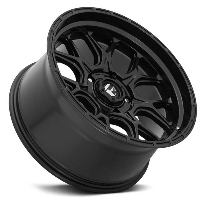 Jantă de Aluminiu, FUEL D670 TECH, 20x9.0, ET 20, 6x139.7, 106.1, Negru - EDK.ro