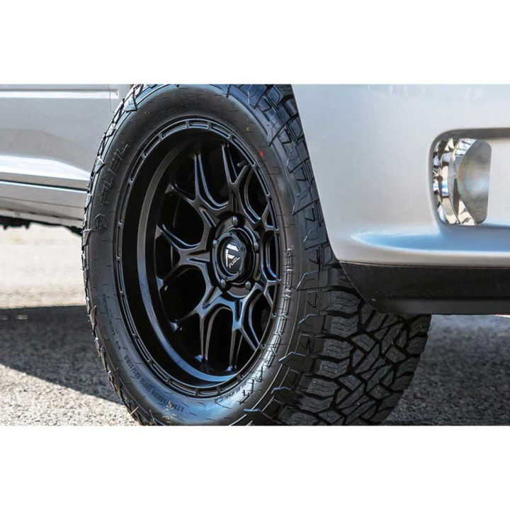 Alloy Wheel, FUEL D670 TECH, 20x9.0, ET 20, 6x139.7, 106.1, Black - EDK.ro