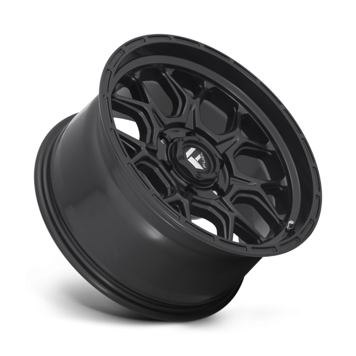 Jantă de Aluminiu, FUEL D670 TECH, 20x10.0, ET -18, 6x139.7, 106.1, Negru - EDK.ro