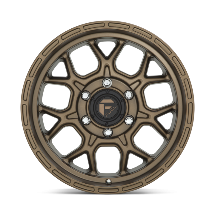 Alloy Wheel, FUEL D671 TECH, 20x10.0, ET -18, 6x139.7, 106.1, Bronze - EDK.ro