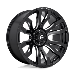 Alloy Wheel, FUEL D673 BLITZ, 18x9.0, ET 20, 6x139.7, 106.1, Black - EDK.ro