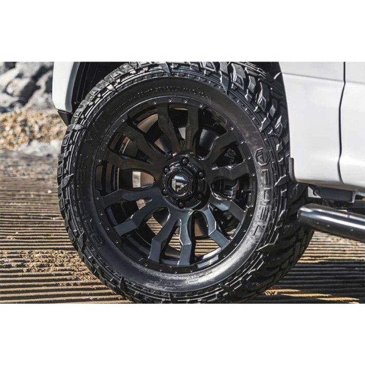Alloy Wheel, FUEL D675 BLITZ, 22x10.0, ET -18, 6x139.7, 106.1, Black - EDK.ro