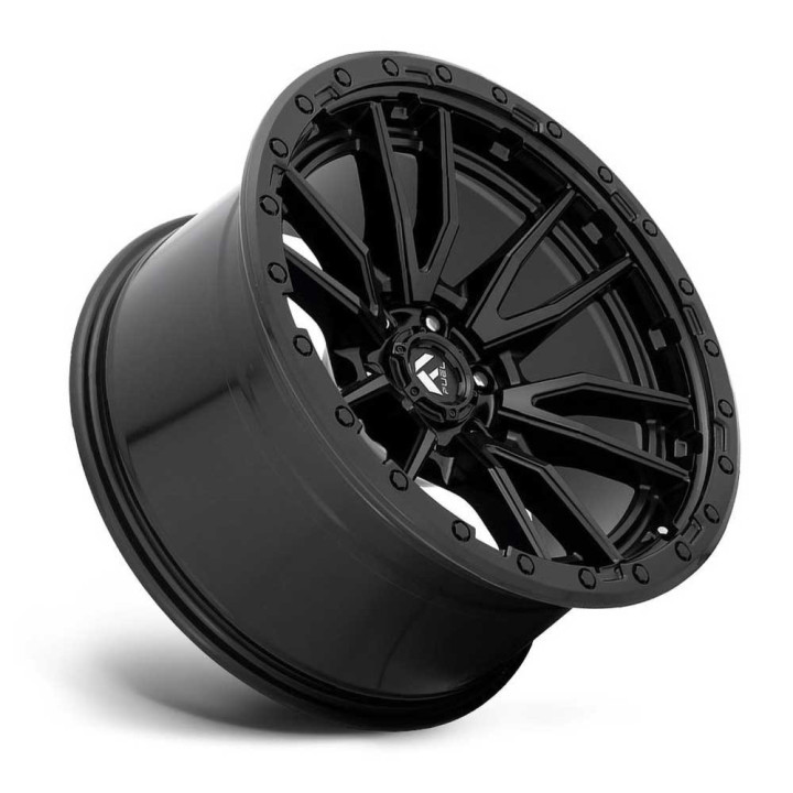 Jantă de Aluminiu, FUEL D679 REBEL 6, 20x9.0, ET 1, 6x139.7, 106.1, Negru - EDK.ro