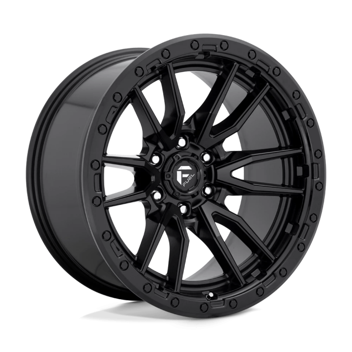 Jantă de Aluminiu, FUEL D679 REBEL, 20x10.0, ET -18, 6x139.7, 106.1, Negru - EDK.ro