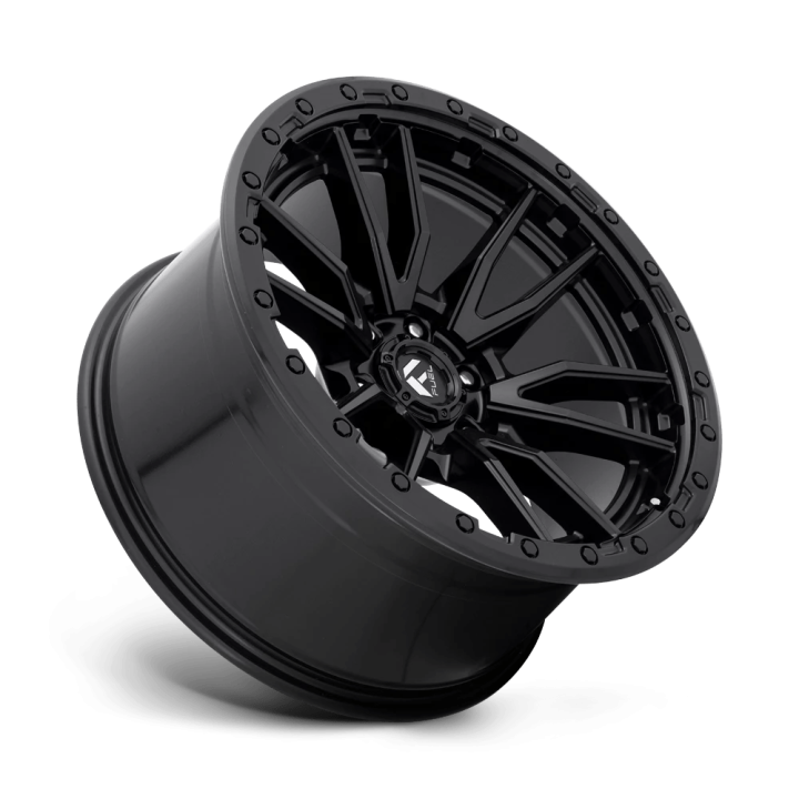 Alloy Wheel, FUEL D679 REBEL, 20x10.0, ET -18, 6x139.7, 106.1, Black - EDK.ro