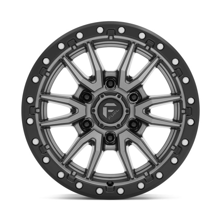 Jantă de Aluminiu, FUEL D680 REBEL, 16x8.0, ET 1, 6x139.7, 106.1, Negru - EDK.ro