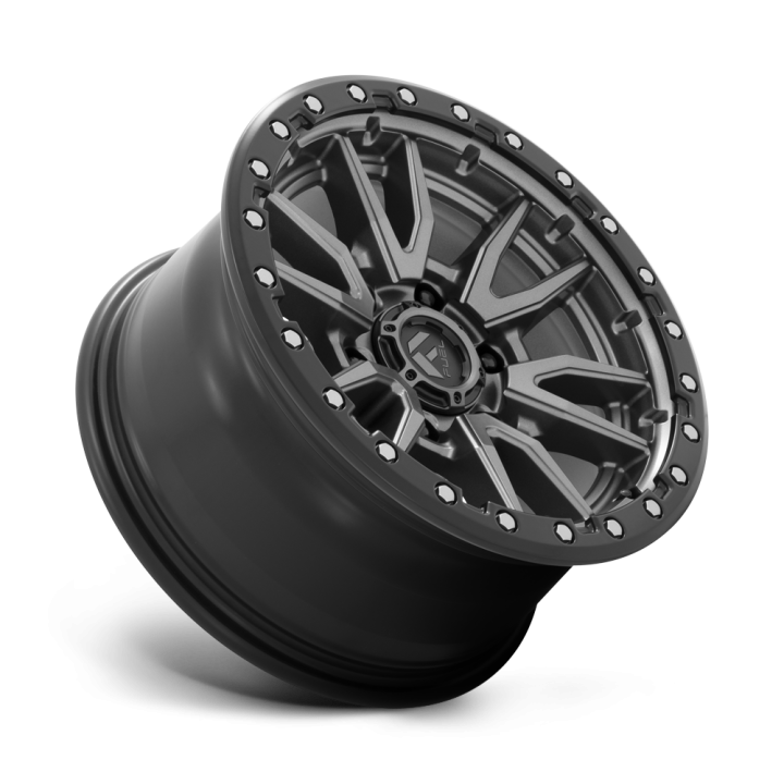 Jantă de Aluminiu, FUEL D680 REBEL, 16x8.0, ET 1, 6x139.7, 106.1, Negru - EDK.ro
