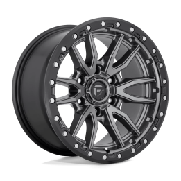 Alloy Wheel, FUEL D680 REBEL, 22x10.0, ET -13, 6x139.7, 106.1, Black - EDK.ro