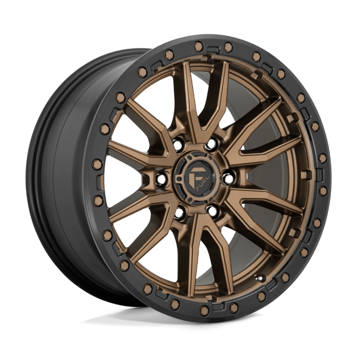 Alloy Wheel, FUEL D681 REBEL, 20x9.0, ET 20, 6x139.7, 106.1, Black - EDK.ro