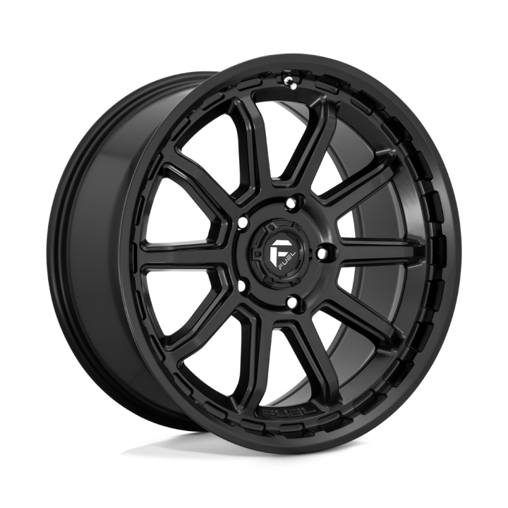 Alloy Wheel, FUEL D689 TORQUE, 17x9.0, ET -12, 6x139.7, 106.1, Black - EDK.ro