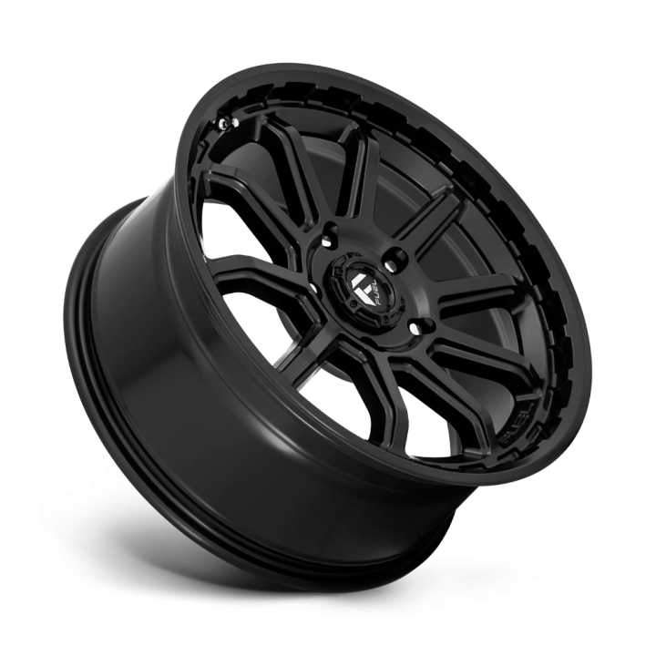Jantă de Aluminiu, FUEL D689 TORQUE, 18x9.0, ET 20, 6x139.7, 106.1, Negru - EDK.ro