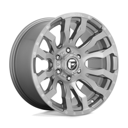 Alloy Wheel, FUEL D693 BLITZ, 20x9.0, ET 1, 6x139.7, 106.1, Platinum - EDK.ro